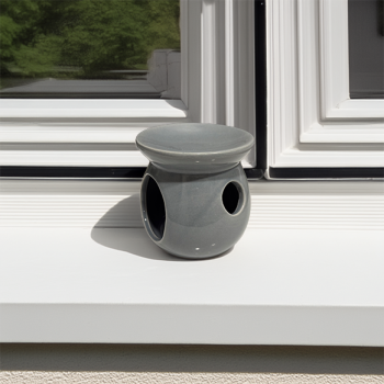 Wax Melt Burner - Grey Pot