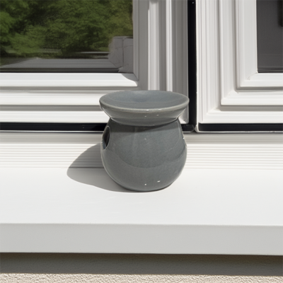 Wax Melt Burner - Grey Pot