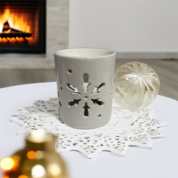 Wax Melt Burner - Snow Flake 