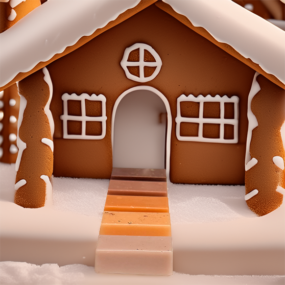 Gingerbread House Wax Melt
