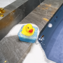 Toy Rubber Duck in Soap