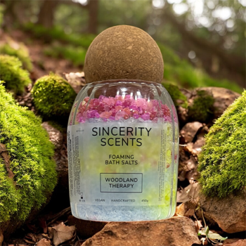 Foaming Bath Salts -  Woodland Therapy